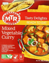 MTR Mix Vegetable Curry 300gms - Click Image to Close